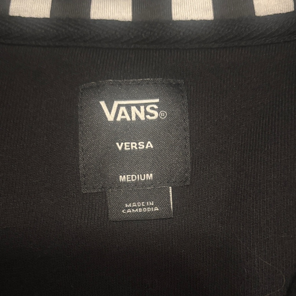 Vans Black and White Checkered Pullover - Picture 2 of 3